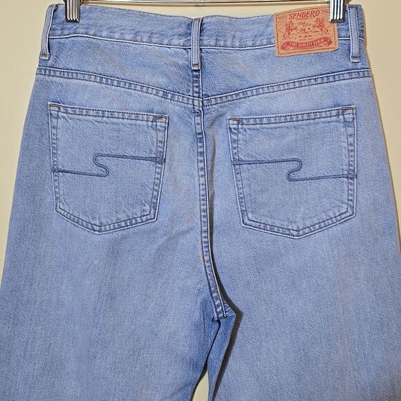 Sendero The Maria Jeans Size 27 Wide Leg High Rise Cowgirl Western Rodeo Cotton - Picture 14 of 16